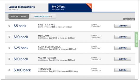 american express my offers.